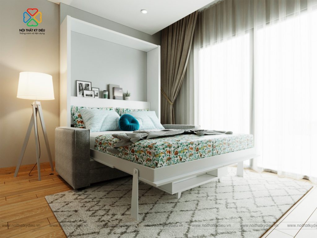 Bật mí những loại giường gấp thông minh gọn gàng, tiện dụng, được yêu thích nhất 16 giuong-gap-thong-minh-gon