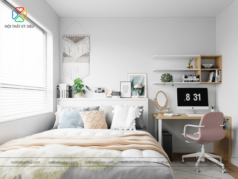 10 Mẫu thiết kế nội thất phòng ngủ nữ đẹp mê ly