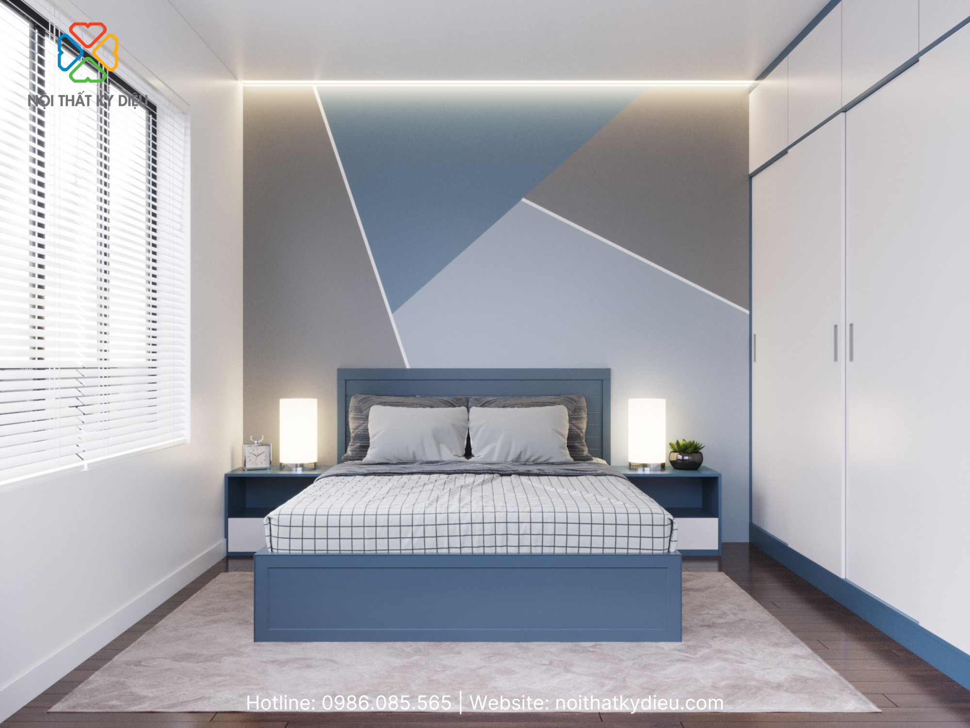 Thiết Kế Phòng Ngủ 8m2 Hiện Đại Và Tiện Ích Cho Không Gian Nhỏ 12 phong-ngu-8m2-cho-be
