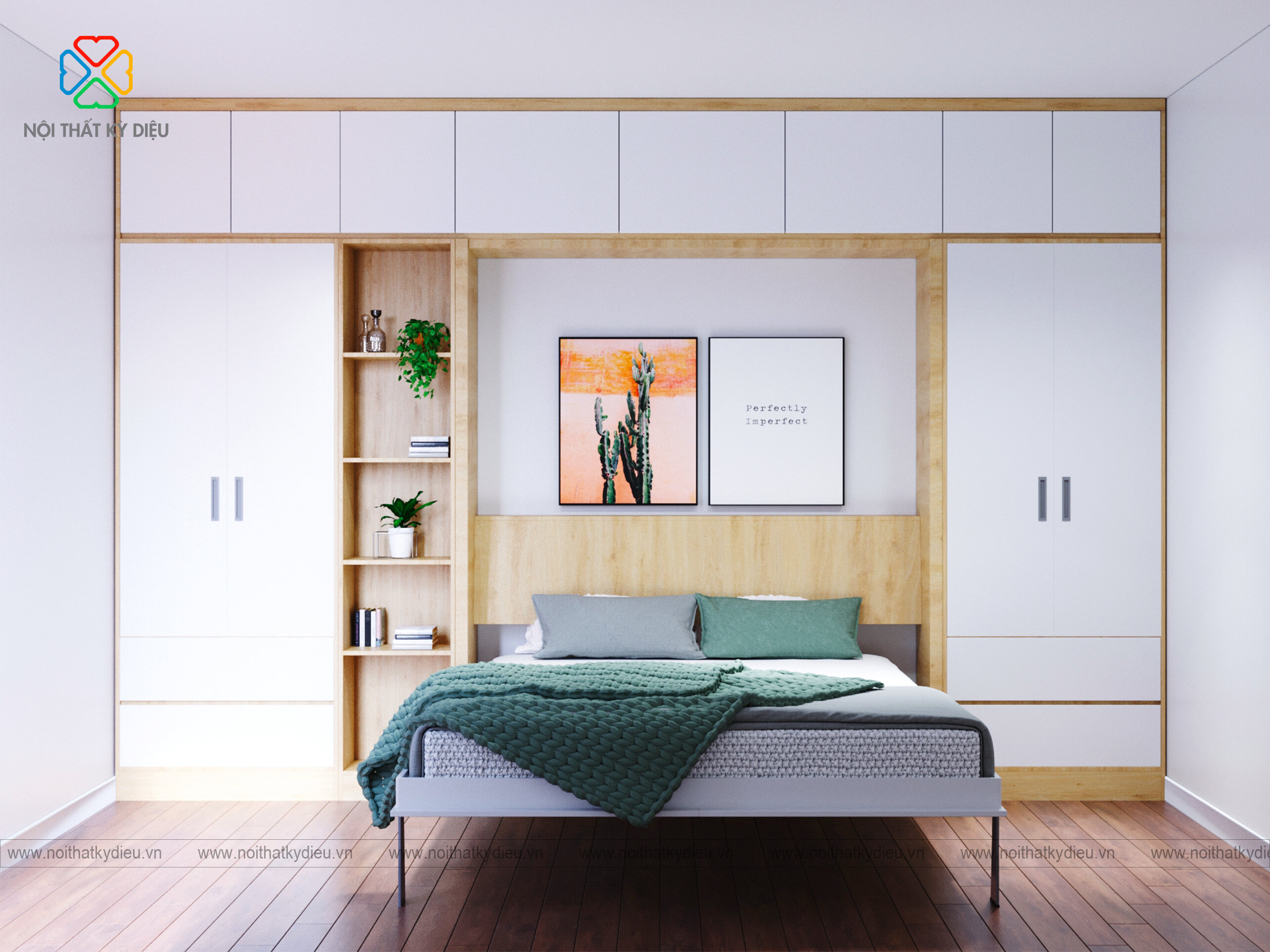 Thiết Kế Phòng Ngủ 8m2 Hiện Đại Và Tiện Ích Cho Không Gian Nhỏ 23 phong-ngu-8m2