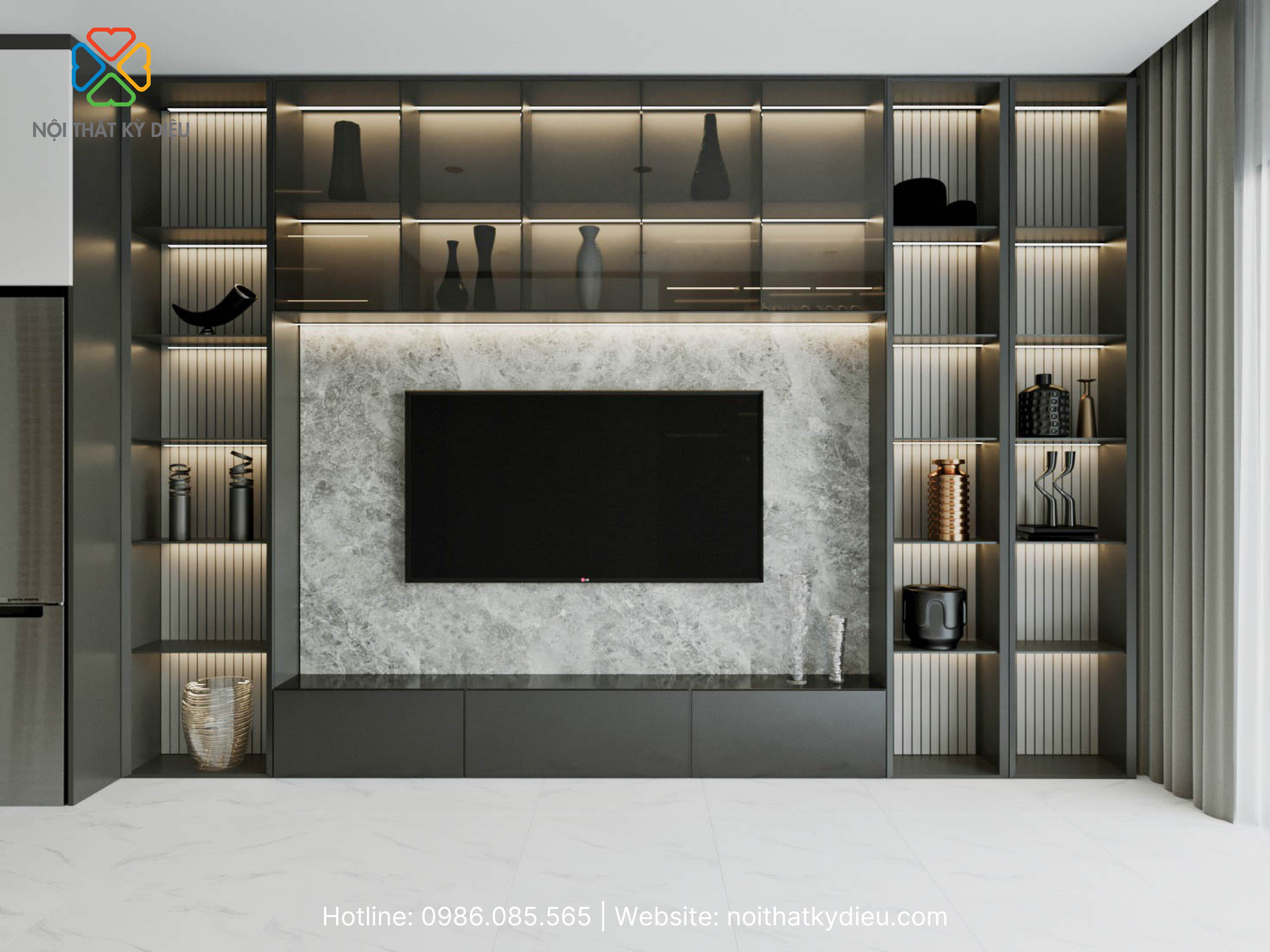15+ Mẫu Thiết Kế Nội Thất Căn Hộ 40m2 Tiện Nghi Nhất 4 noi-that-can-ho-40m2