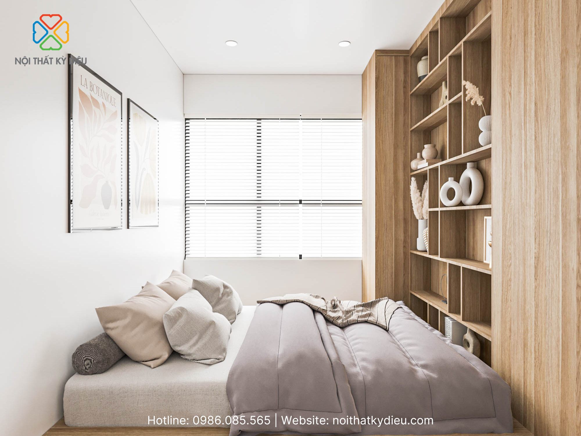 Tổng hợp 50+ Mẫu Nội Thất Phòng Ngủ Thông Minh Tối Ưu Diện Tích Cho Không Gian Nhỏ 8 noi-that-phong-ngu-thong-minh