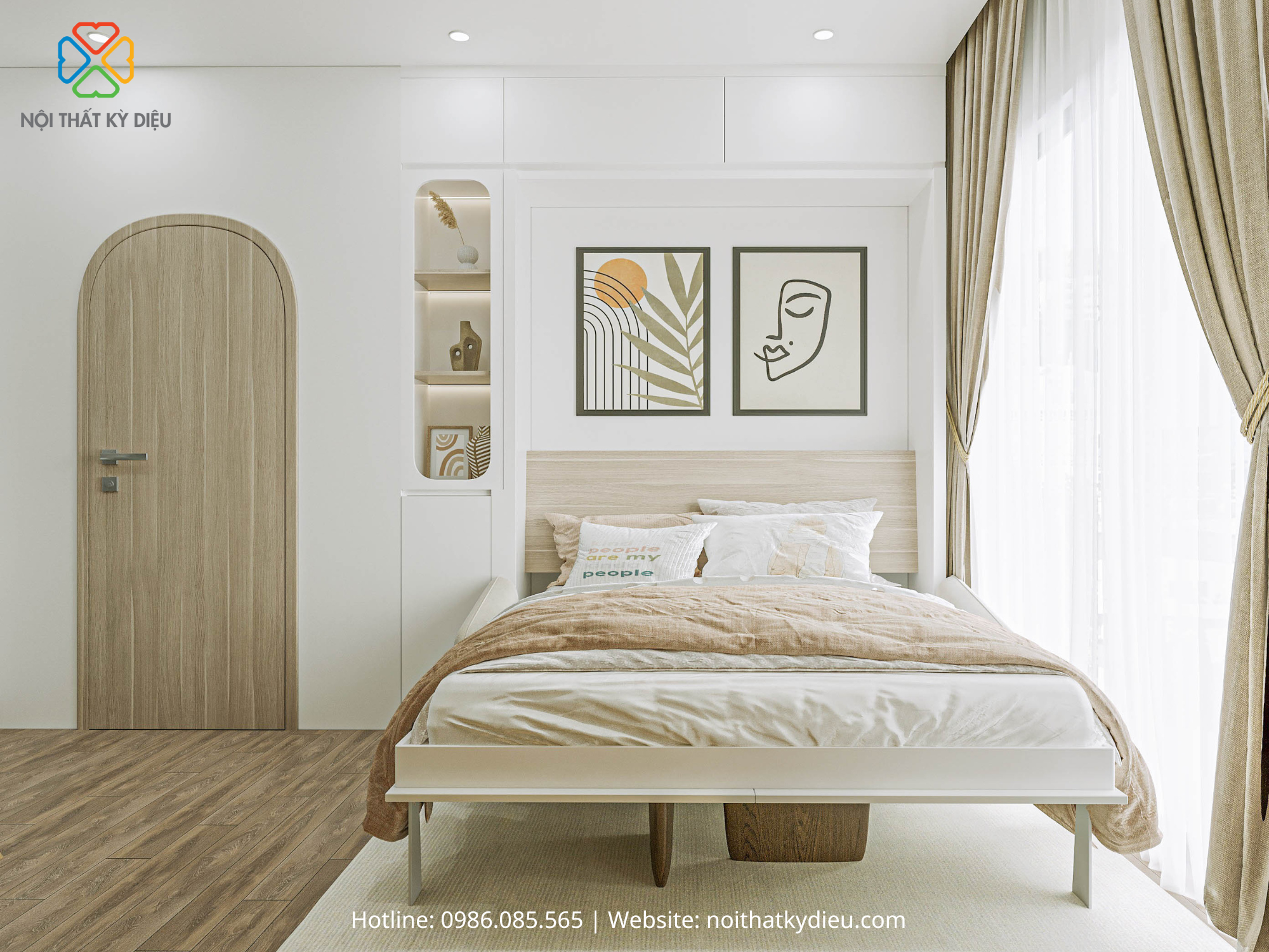 Tổng hợp 50+ Mẫu Nội Thất Phòng Ngủ Thông Minh Tối Ưu Diện Tích Cho Không Gian Nhỏ 24 noi-that-phong-ngu-thong-minh