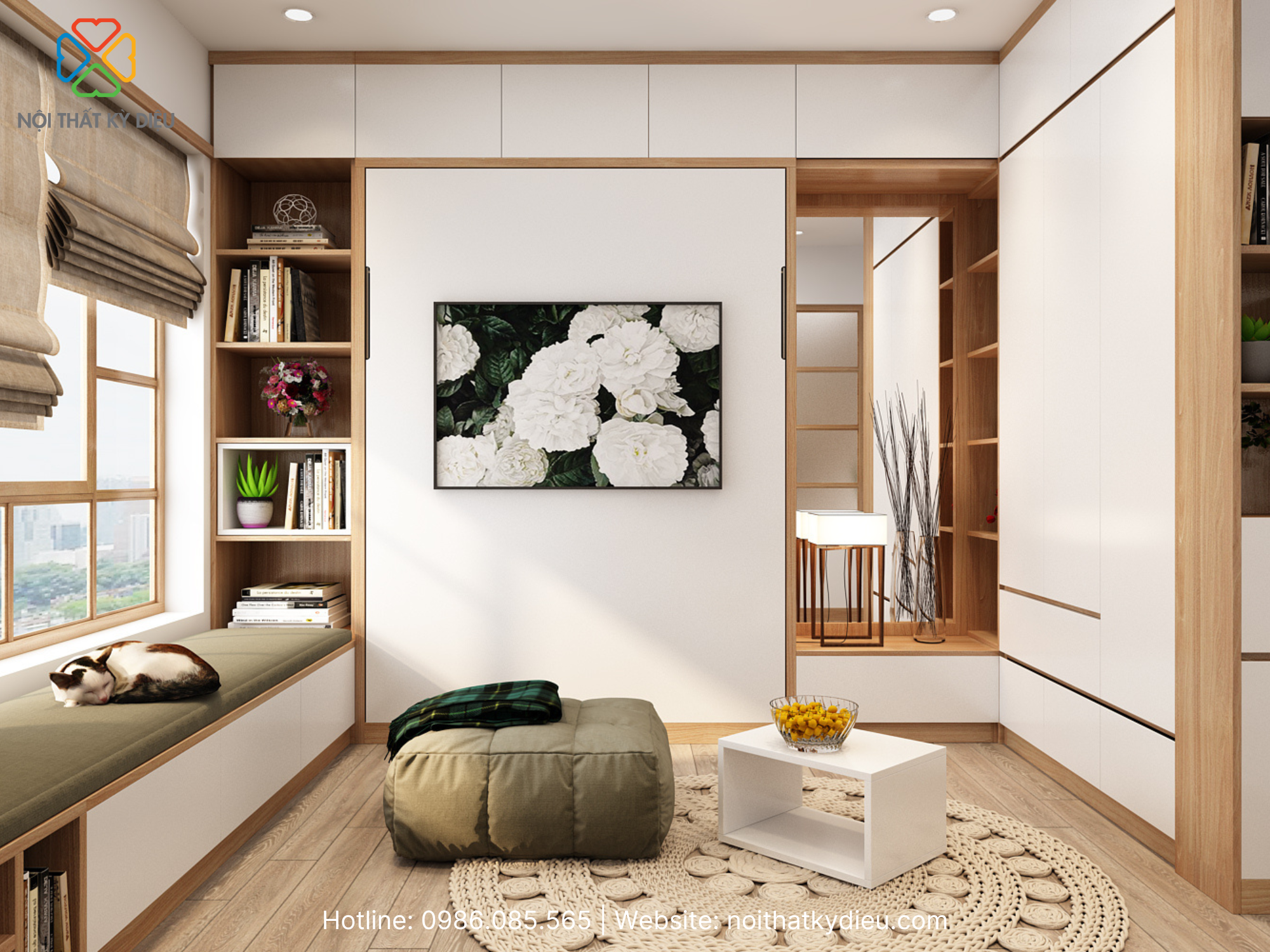 Thiết Kế Phòng Ngủ Hẹp: Nghệ Thuật Tối Ưu Không Gian 8 thiet-ke-phong-ngu-hep