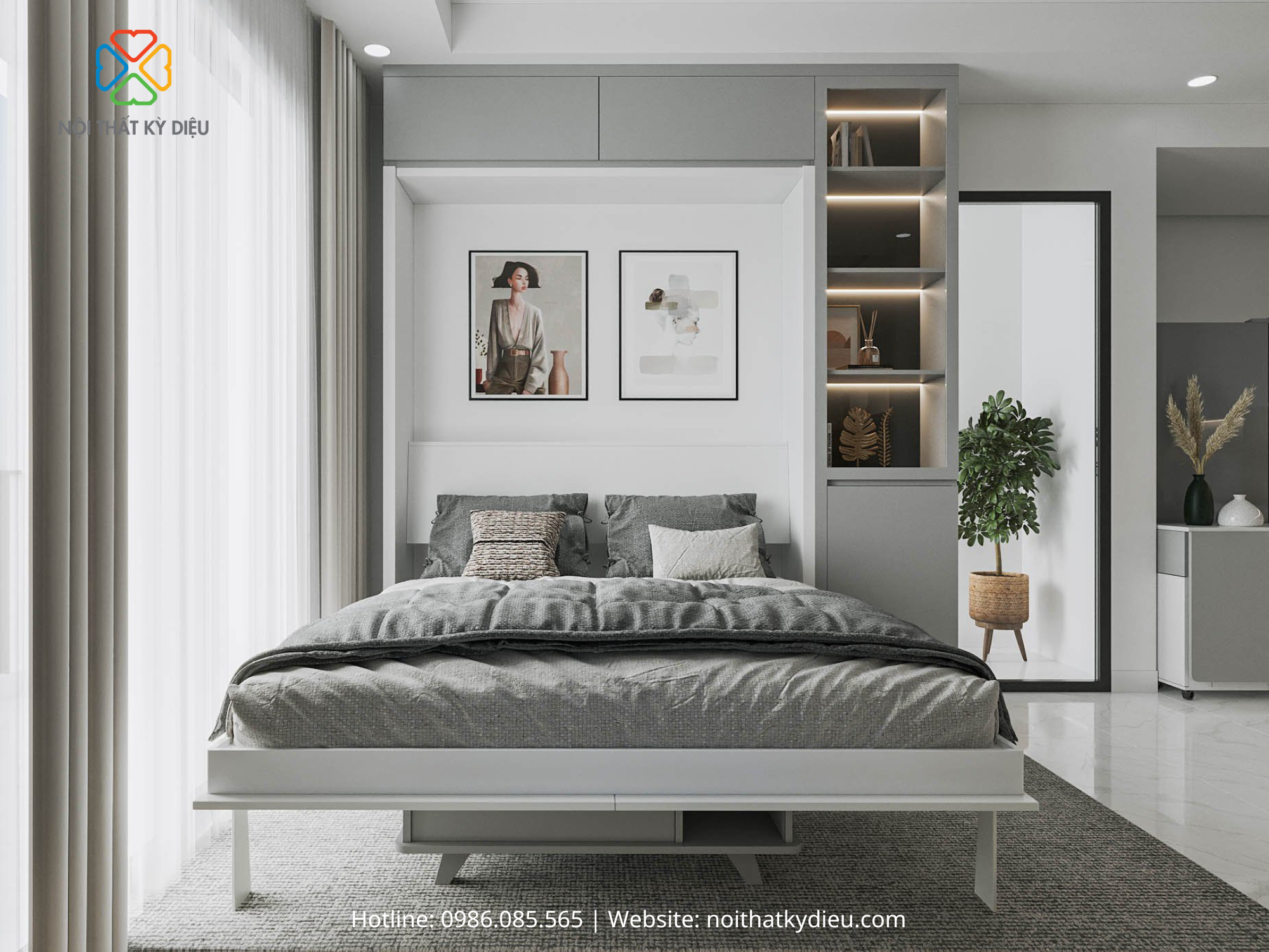 7 mẫu giường ngủ thông minh giá rẻ đẹp nhất hiện nay 1 giuong-ngu-thong-minh