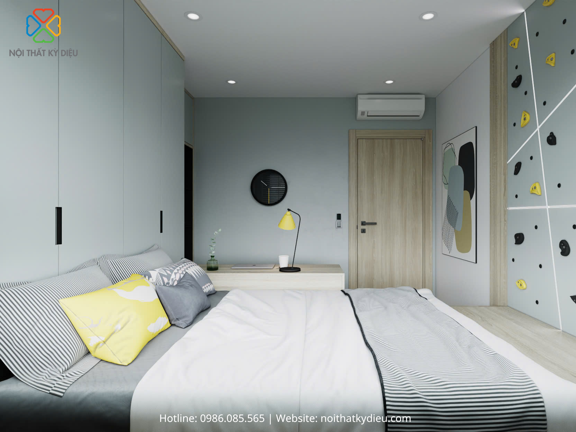 Nâng Tầm Không Gian Sống Với Thiết Kế Nội Thất Căn Hộ 75m2 Hiện Đại Tại Vinhomes Ocean Park 16 389