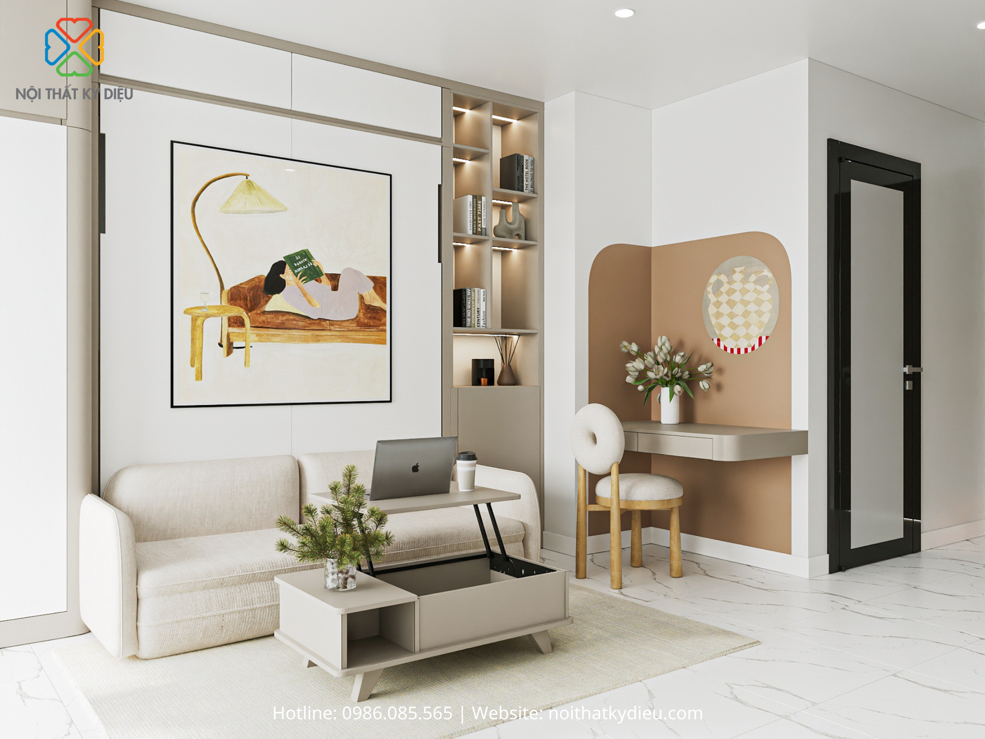 Giải Pháp Thiết Kế Tiện Nghi Và Phong Cách Tại Căn Hộ Vinhomes Grand Park Quận 9 5 433