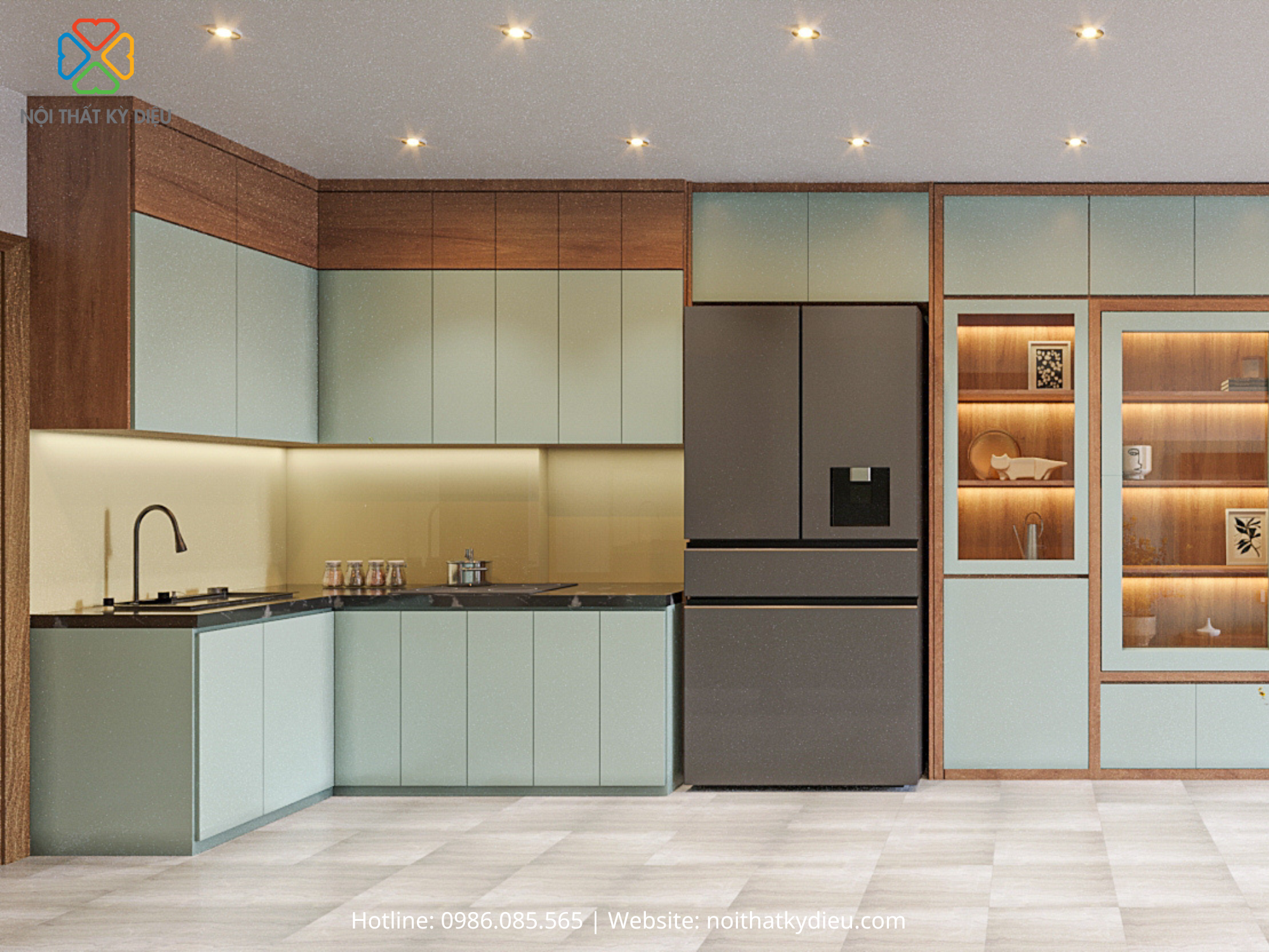 Thiết Kế Nội Thất Căn Hộ 52m2 Đẹp Như Mơ Tại Chung Cư Bcons Green Topaz 6 482
