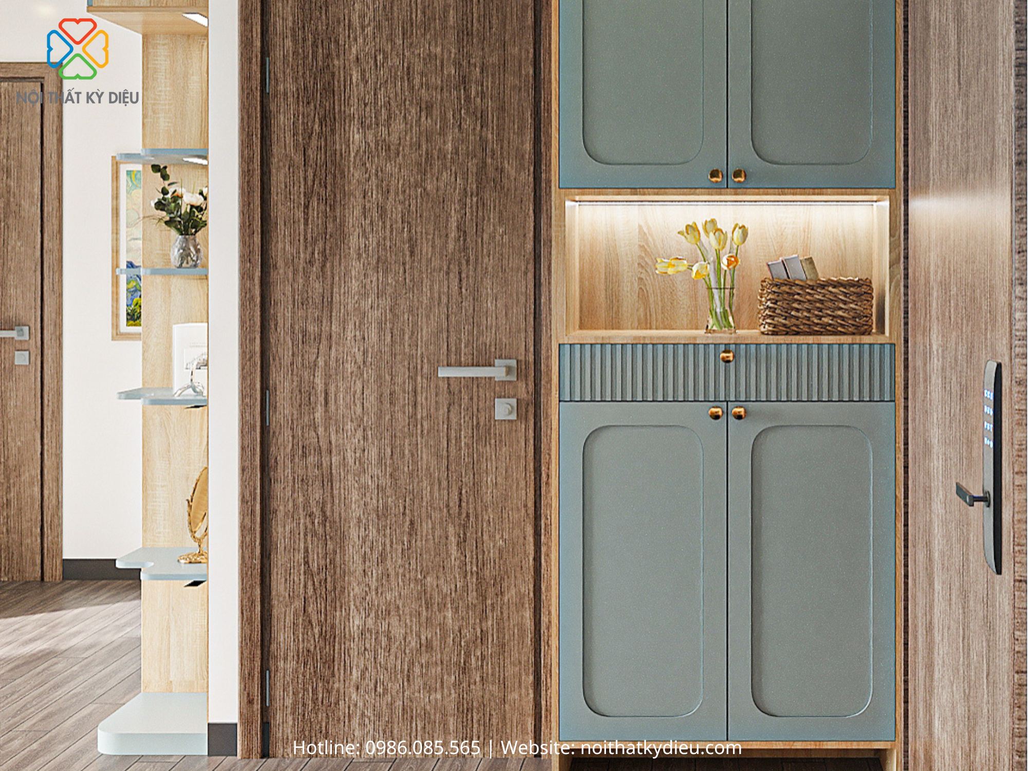 Thiết Kế Không Gian Sống Hoàn Hảo Giữa Nhịp Sống Hiện Đại Cho Căn Hộ 60m2 5 455