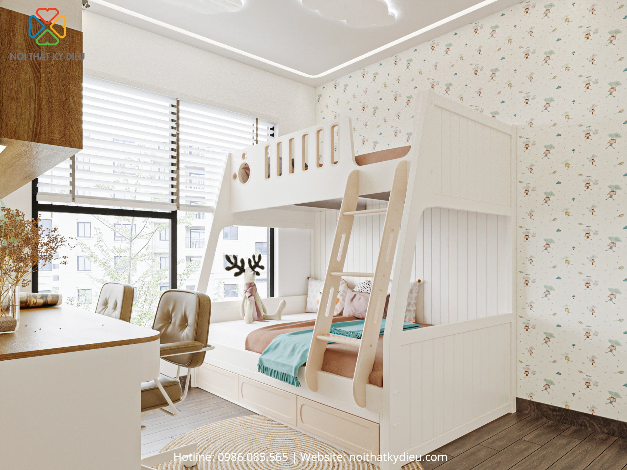 Thiết Kế Không Gian Sống Hoàn Hảo Giữa Nhịp Sống Hiện Đại Cho Căn Hộ 60m2 14 465