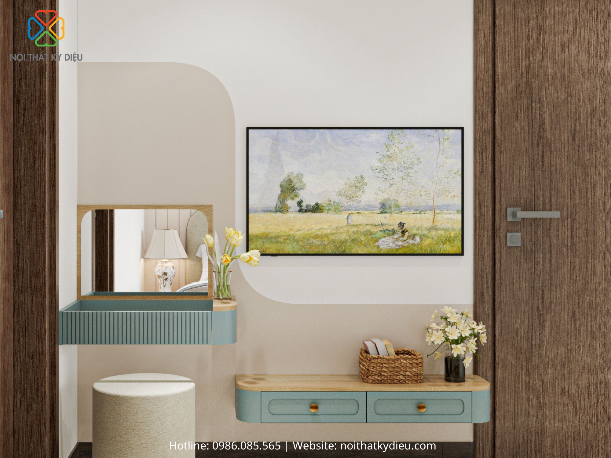 Thiết Kế Không Gian Sống Hoàn Hảo Giữa Nhịp Sống Hiện Đại Cho Căn Hộ 60m2 21 467