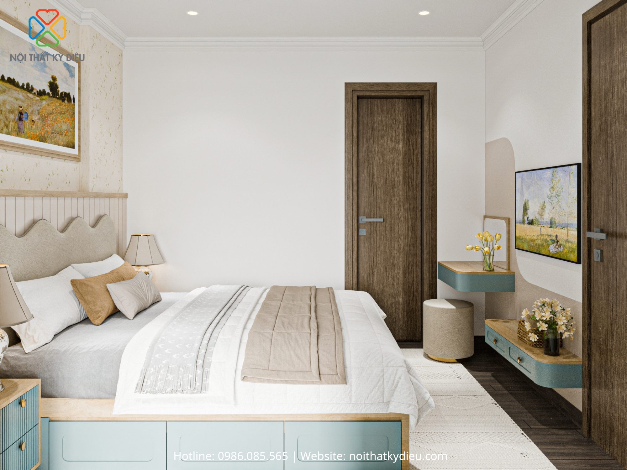 Thiết Kế Không Gian Sống Hoàn Hảo Giữa Nhịp Sống Hiện Đại Cho Căn Hộ 60m2 16 469
