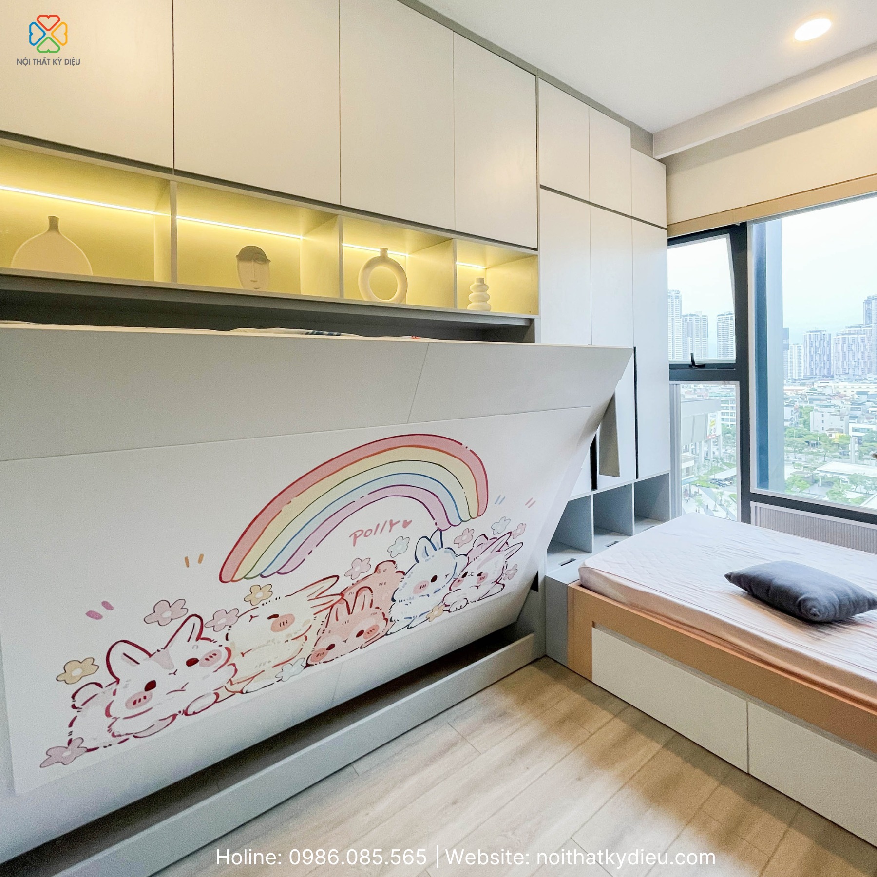 Thiết kế phòng ngủ 12m2 cho 2 bé: 5 cách tối ưu không gian bố mẹ nên biết 1 455812739 929737989190832 857809282353221617 n